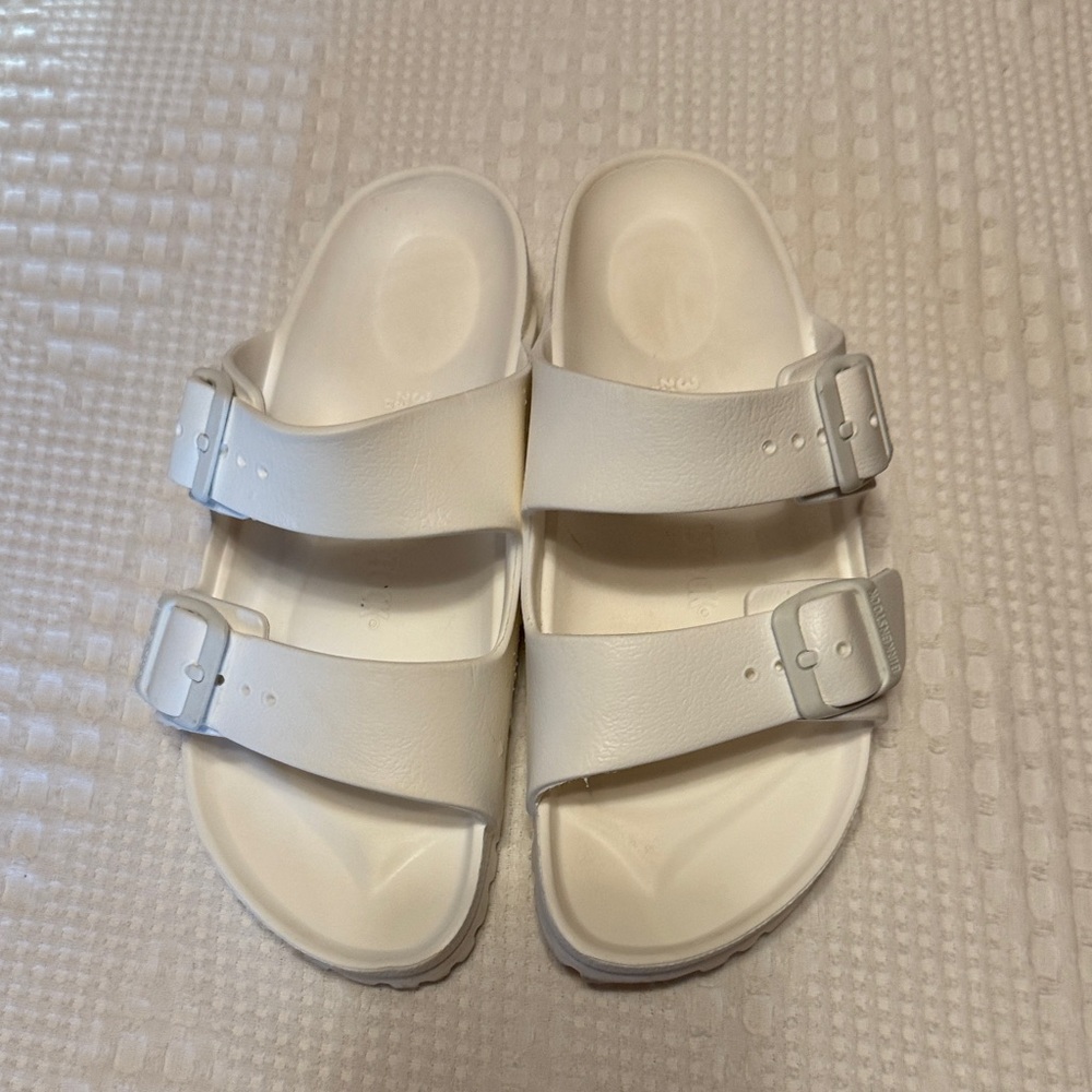 Birkenstock Women's White Sandals - US Size 6 / EUR 36